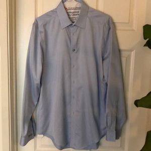 Calvin Klein Blue Steel LS Button Down 15.5 32/33